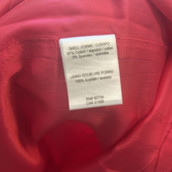 BCBGMaxAzria Hot Pink Mini Skirt with Bow. Size 10 - Picture 6 of 6